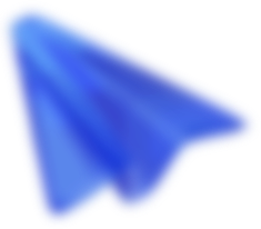 Blue Paper Plane