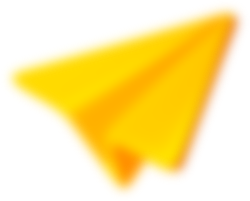 Yellow Paper Plane
